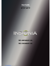 Insignia NS-55E480A13 User Manual