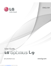 LG Optimus L9 MFL67649601 User Manual