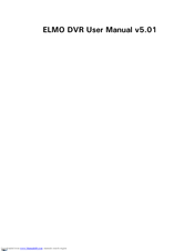 Elmo DVR V5.01 User Manual