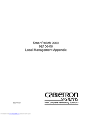 Cabletron Systems SmartSwitch 9000 9E106-06 Reference Manual