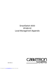 Cabletron Systems SmartSwitch 9000 9F426-02 Appendix