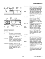 Epson Powerspan DT Product Information Manual