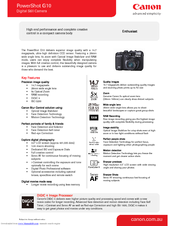 Canon 2663B001 Technical Specifications