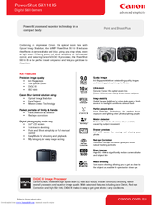 Canon 3190b001 Technical Specifications