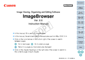 Canon ImageBrowser 6.6 for Macintosh Instruction Manual