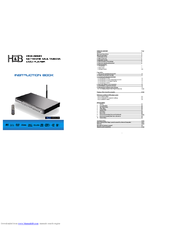 H&B DNX-8620 Instruction Book