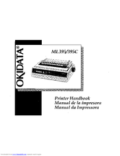 OKIDATA Microline ML395C Handbook