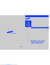 Samsung CL29T21PQ Instrucciones Del Usuario