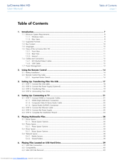Lacie LaCinema Mini HD Connect User Manual