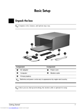 Compaq 6720s - Notebook PC Getting Started Manual