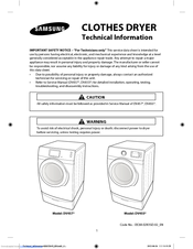 Samsung DV455EVGSWR/AA User Manual