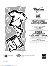 Whirlpool W10192074B-SP Use And Care Manual