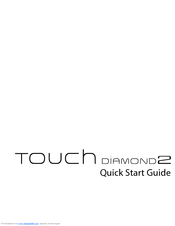 HTC Touch Diamond2 Quick Start Manual
