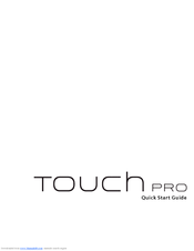 HTC Touch Pro US Cellular Quick Start Manual