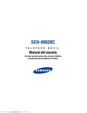 Samsung SCH-M828C Manual Del Usuario