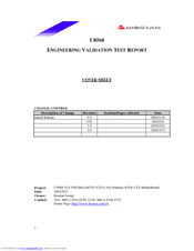 Biostar U8568 Test Report