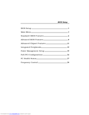 Biostar U8569 Bios Setup Manual