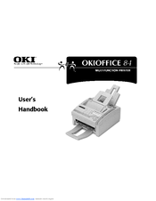 Oki OKIOFFICE84 User Handbook Manual