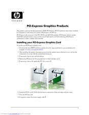 HP Xw4200 - Workstation - 1 GB RAM Installation Manual