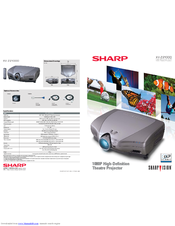 Sharp XV-Z21000 Specifications