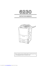 Kyocera KM-6230 Instruction Handbook Manual