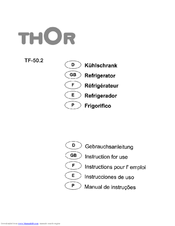 THOR TF-50.2 Instructions For Use Manual