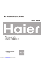 Haier XQB120-01 User Manual