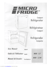 Micro fridge MHRB-2.5 User Manual