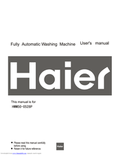 Haier HWM50-0528P User Manual