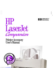 HP C4106A - LaserJet Companion Xi User Manual