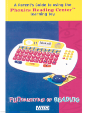 Vtech Phonics Reading Center Parent's Manual To Using