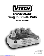 Vtech LITTLE SMART Sing 'n Smile Pals Manuals | ManualsLib