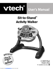 Vtech Sit-to-Stand Activity Walker test User Manual