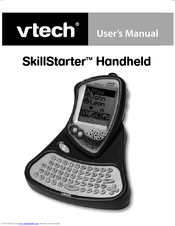 Vtech SkillStarter Handheld User Manual