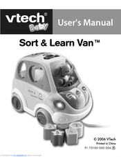 Vtech Sort & Learn Van User Manual