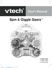 Vtech Spin & Giggle Gears User Manual