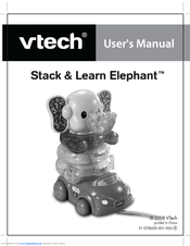 Vtech Stack & Learn Elephant User Manual