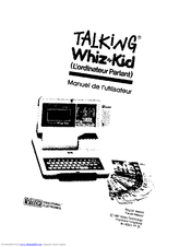 Vtech Talking Whiz Kid French Manuel De L'utilisateur