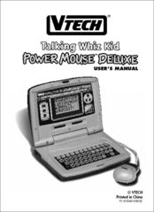 Vtech Talking Whiz Kid Power Mouse Deluxe User Manual