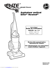 Hoover Elite Rewind UH40070 Owner's Manual
