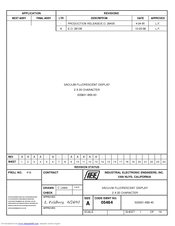 Iee 03601-95B-40 Specification