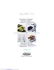 Whirlpool GUSTO Instructions For Use Manual