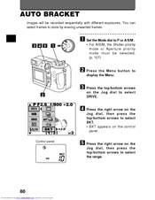 Olympus CAMEDIA C-3030 Zoom Instruction Manual