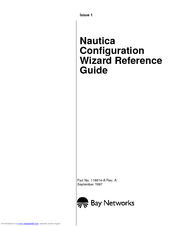 Bay Networks Nautica Configuration Wizard Reference Manual