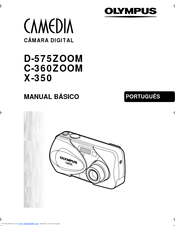 Olympus Camedia D-575 Zoom Manual Básico