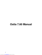 Pharos Ostia 7.6 User Manual