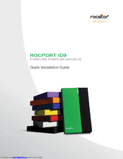 Rocstor Rocport ID9 Quick Installation Manual