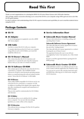 Roland GS-10 Read This First