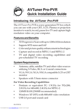 SIIG CE-AV2012-S1 Quick Installation Manual