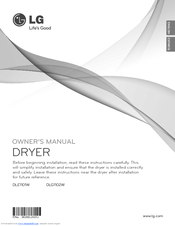 Lg DLE1101W Manuals | ManualsLib